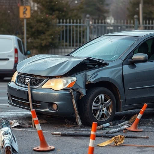 car crash damage