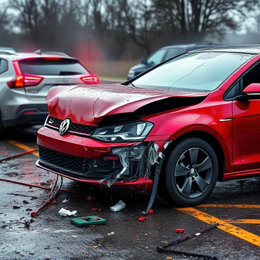 car crash damage