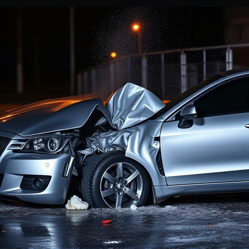 car crash damage