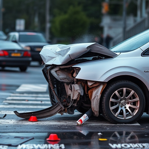 car crash damage