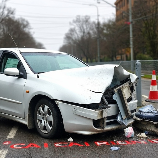 car crash damage