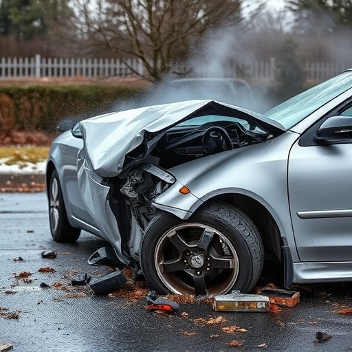 car crash damage