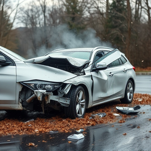 car crash damage