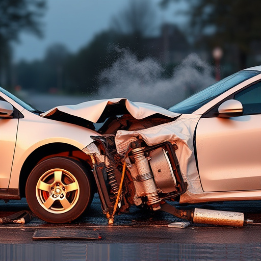 car crash damage