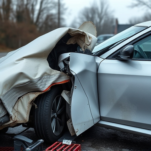 car crash damage