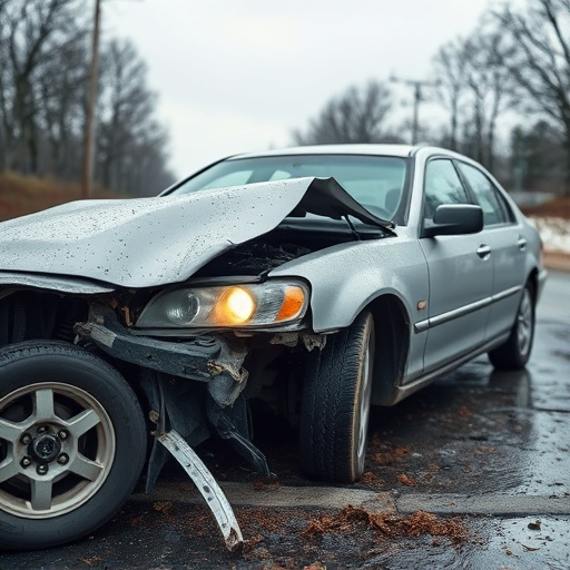 car crash damage
