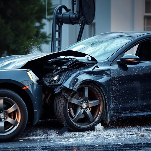 car crash damage