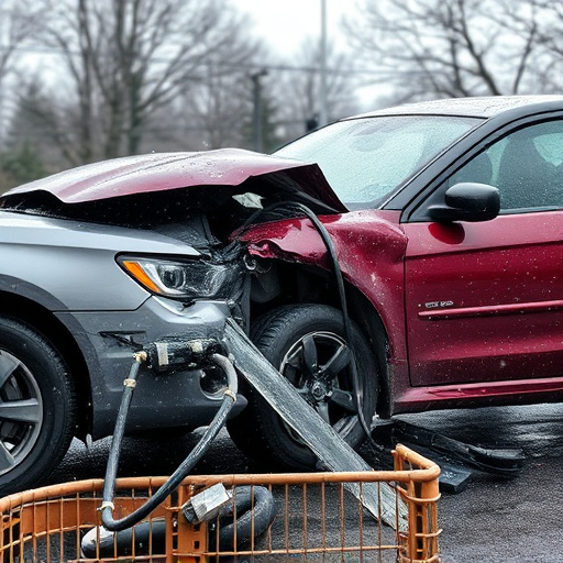 car crash damage