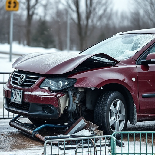 car crash damage