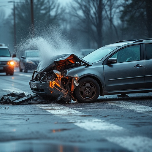 car crash damage