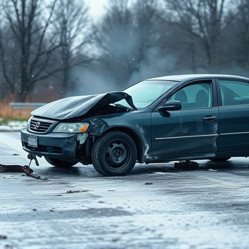car crash damage