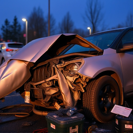 car crash damage