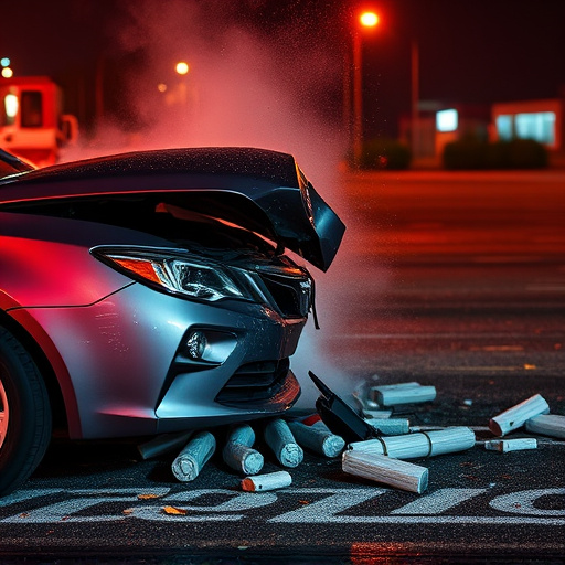 car crash damage