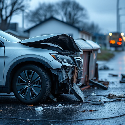 car crash damage