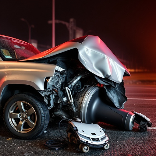 car crash damage