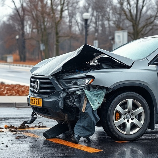 car crash damage