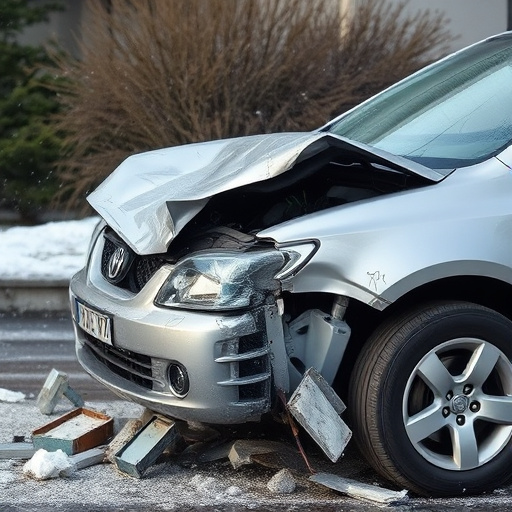 car crash damage