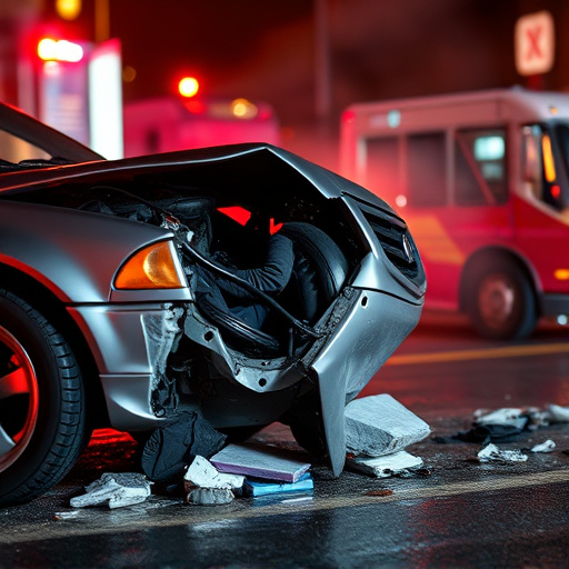 car crash damage