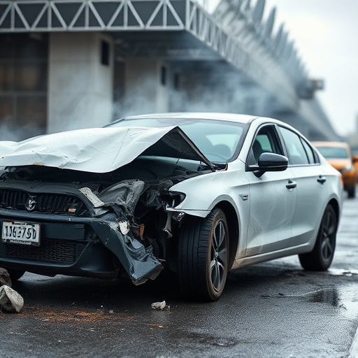 car crash damage