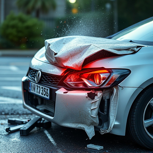 car crash damage