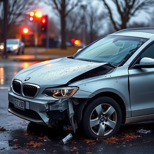 car crash damage