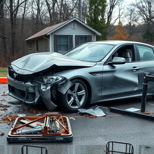 car crash damage