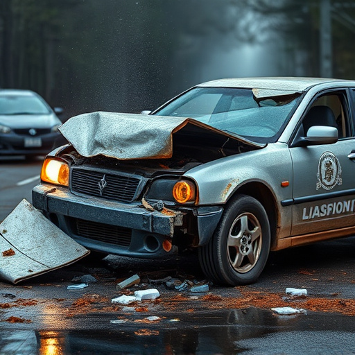 car crash damage