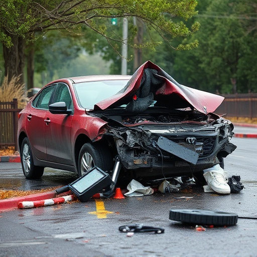 car crash damage