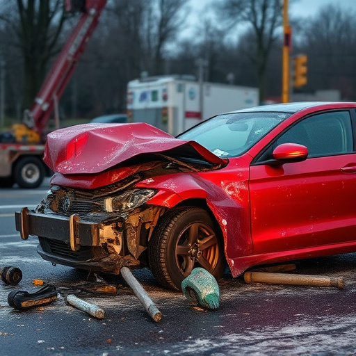 car crash damage