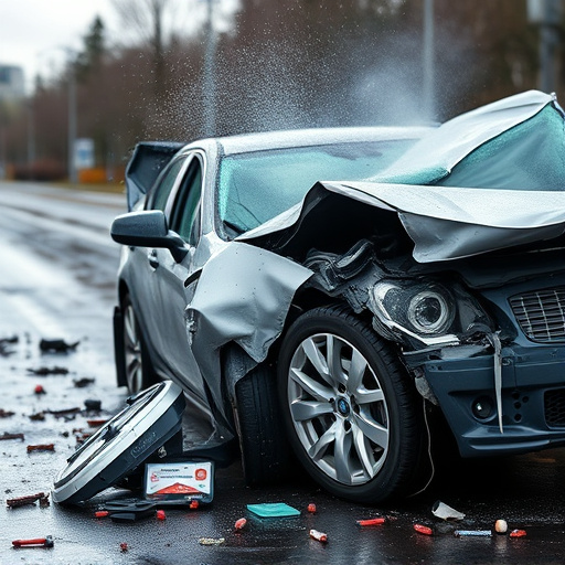 car crash damage