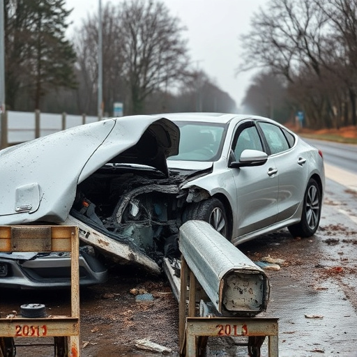 car crash damage