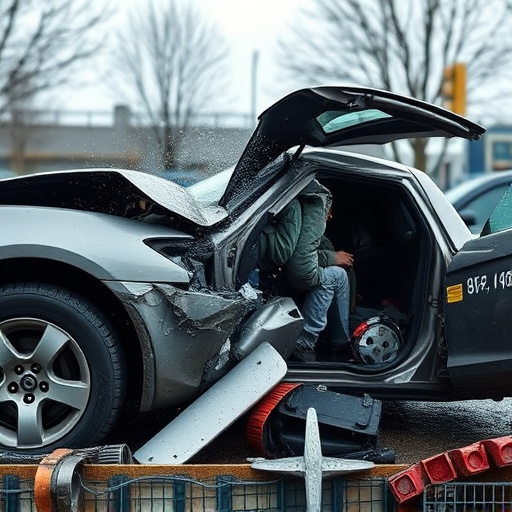 car crash damage