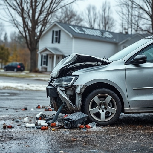 car crash damage