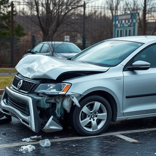 car crash damage
