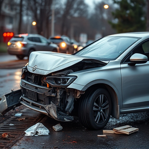 car crash damage