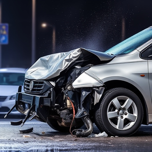 car crash damage
