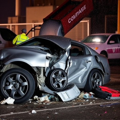 car crash damage