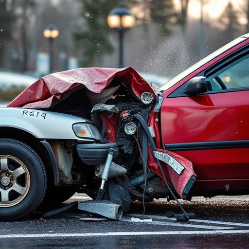 car crash damage