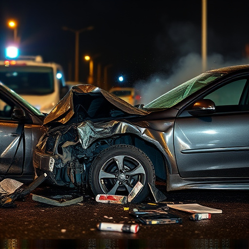 car crash damage