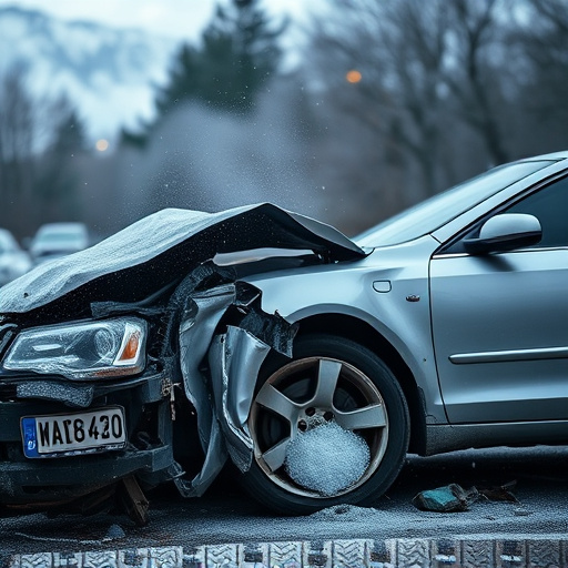 car crash damage
