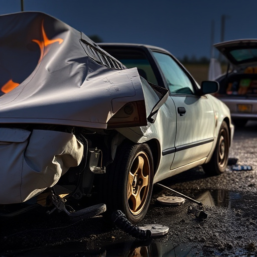car crash damage