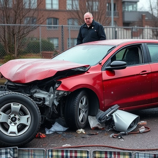 car crash damage