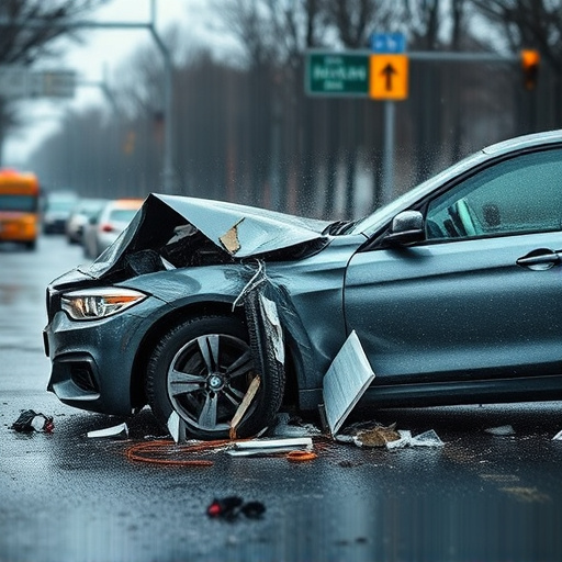 car crash damage