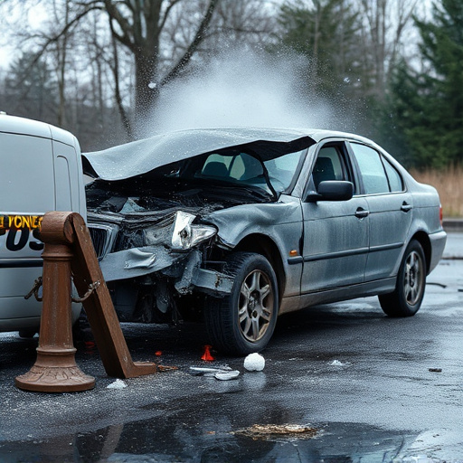 car crash damage