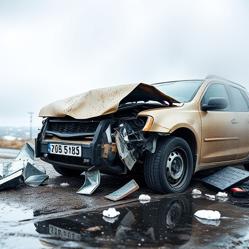 car crash damage