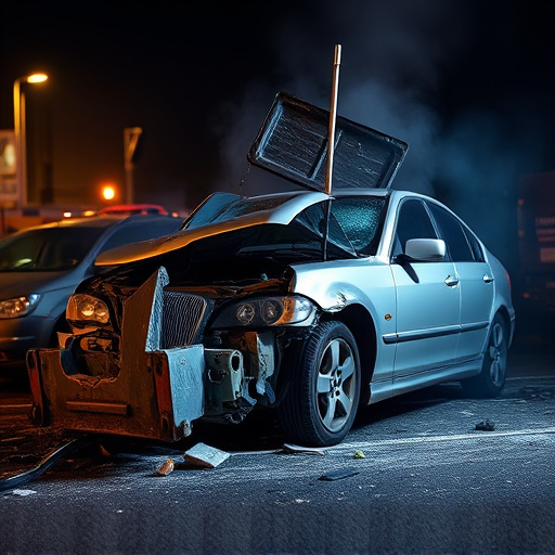 car crash damage