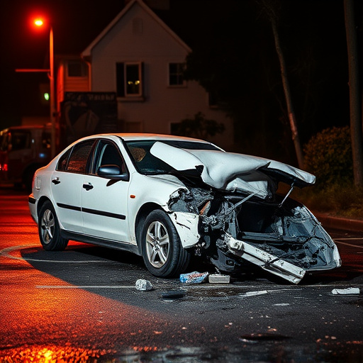 car crash damage