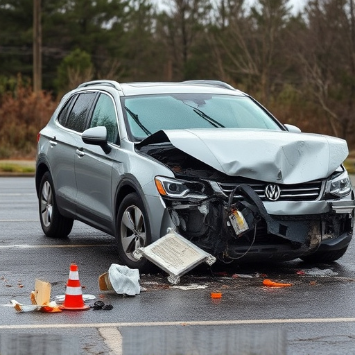 car crash damage