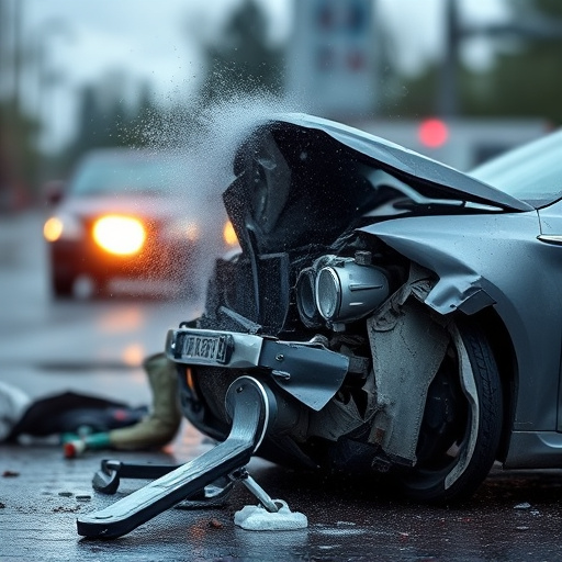 car crash damage