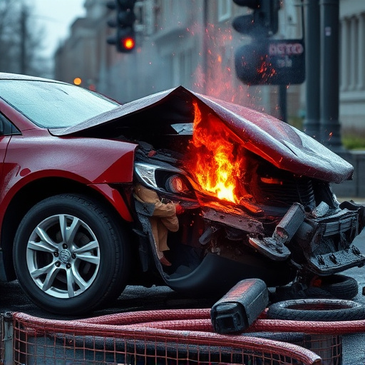 car crash damage